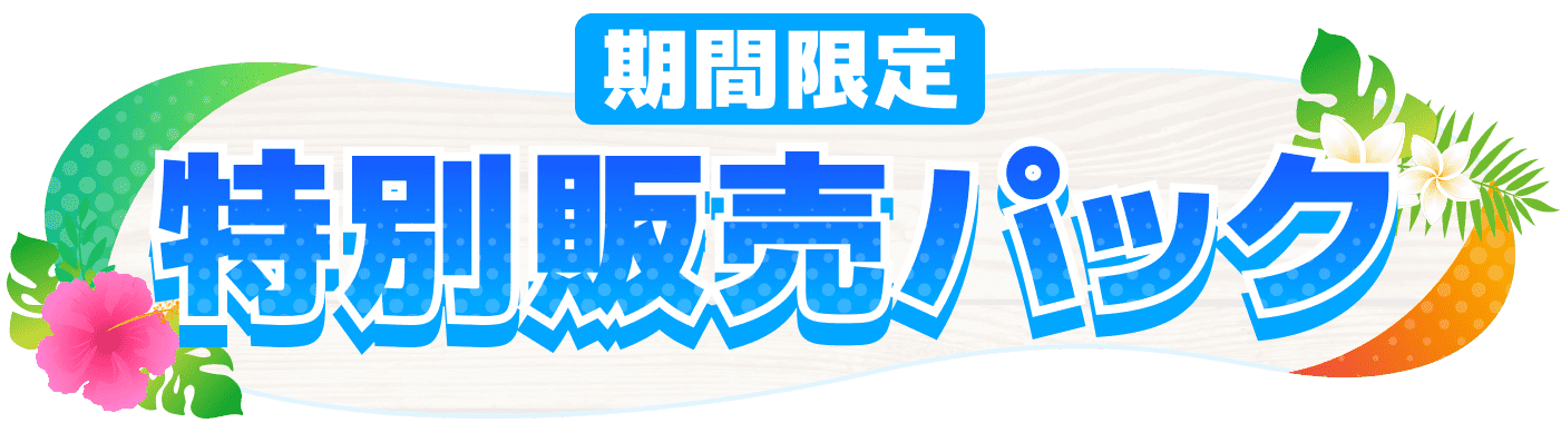 期間限定特別販売パック